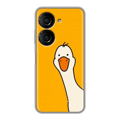 Дизайнерский силиконовый чехол для ASUS ZenFone 9 Утка