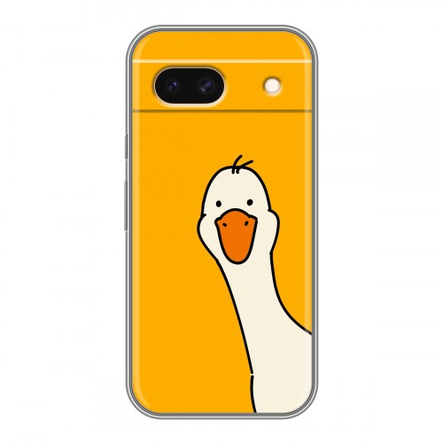 Дизайнерский силиконовый чехол для Google Pixel 8a Утка