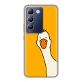 Дизайнерский силиконовый чехол для Vivo V30 Lite Утка