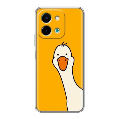 Дизайнерский силиконовый чехол для Vivo Y28 Утка