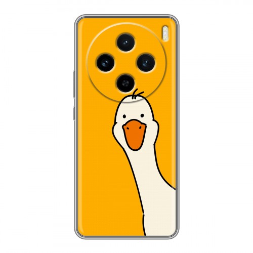 Дизайнерский силиконовый чехол для Vivo X100 Утка