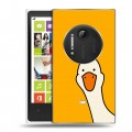 Дизайнерский силиконовый чехол для Nokia Lumia 1020 Утка