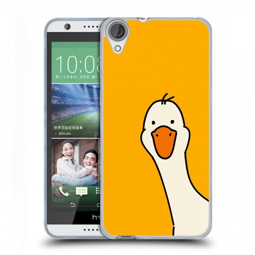 Дизайнерский силиконовый чехол для HTC Desire 820 Утка