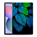 Дизайнерский силиконовый чехол для Samsung Galaxy Tab S6 Lite Листья и роса