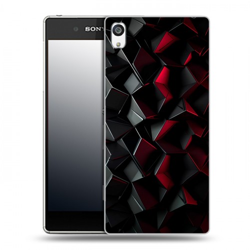 Дизайнерский пластиковый чехол для Sony Xperia E5 Абстракция