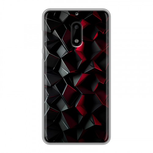 Дизайнерский пластиковый чехол для Nokia 6 Абстракция