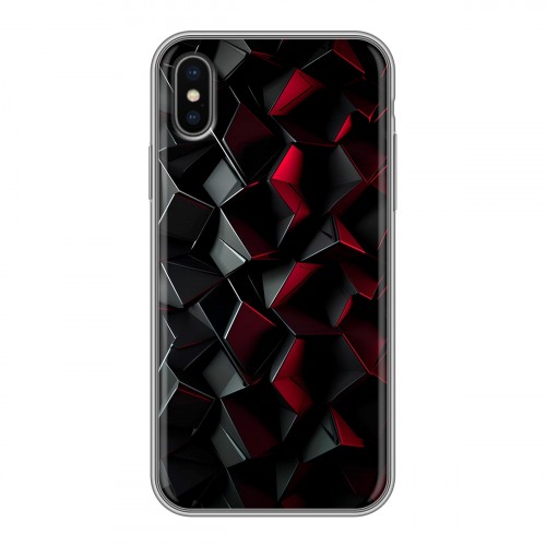 Дизайнерский силиконовый чехол для Iphone x10 Абстракция