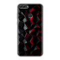 Дизайнерский силиконовый чехол для Huawei P Smart Абстракция
