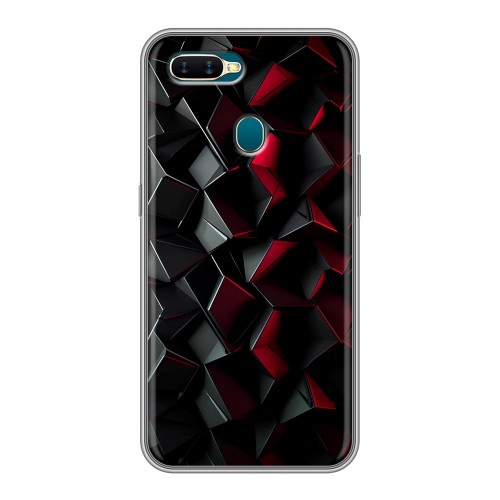 Дизайнерский силиконовый чехол для OPPO AX7 Абстракция