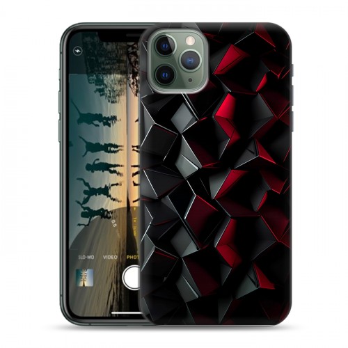 Дизайнерский силиконовый чехол для Iphone 11 Pro Абстракция