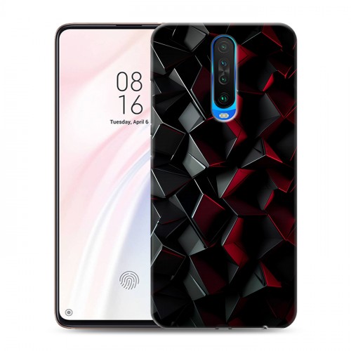 Дизайнерский пластиковый чехол для Xiaomi RedMi K30 Абстракция