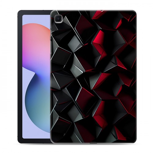 Дизайнерский силиконовый чехол для Samsung Galaxy Tab S6 Lite Абстракция