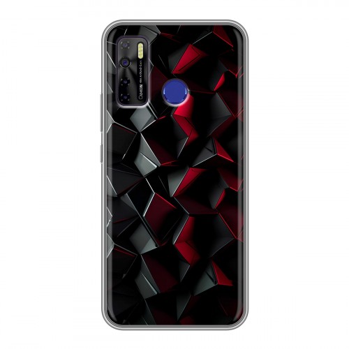 Дизайнерский силиконовый чехол для Tecno Camon 15 Абстракция