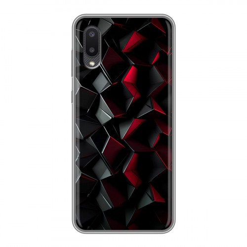 Дизайнерский силиконовый чехол для Samsung Galaxy A02 Абстракция