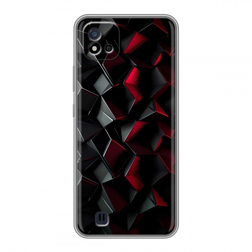 Дизайнерский силиконовый чехол для Realme C20 Абстракция