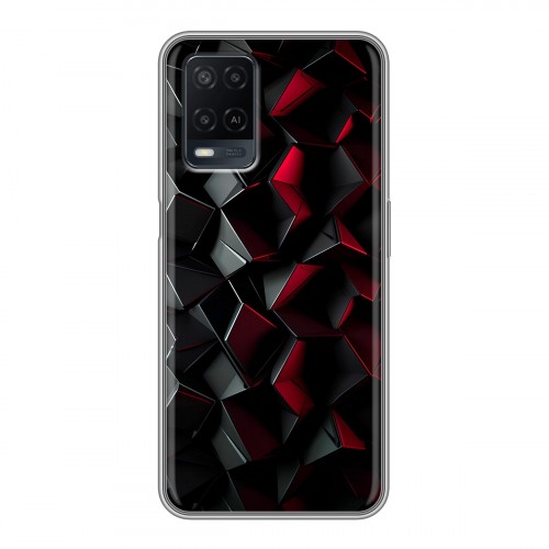 Дизайнерский силиконовый чехол для OPPO A54 Абстракция