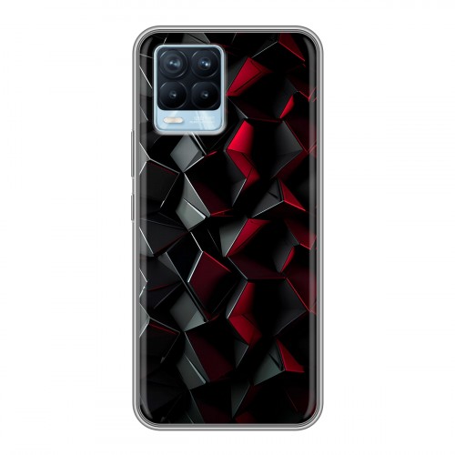 Дизайнерский силиконовый чехол для Realme 8 Абстракция