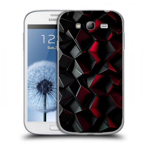 Дизайнерский пластиковый чехол для Samsung Galaxy Grand Абстракция