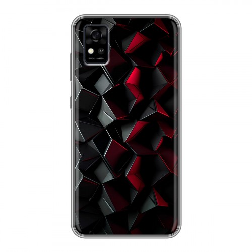 Дизайнерский силиконовый чехол для ZTE Blade A31 Абстракция