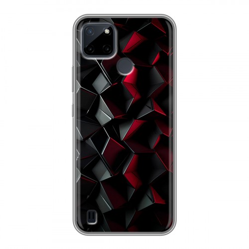 Дизайнерский силиконовый чехол для Realme C21Y Абстракция