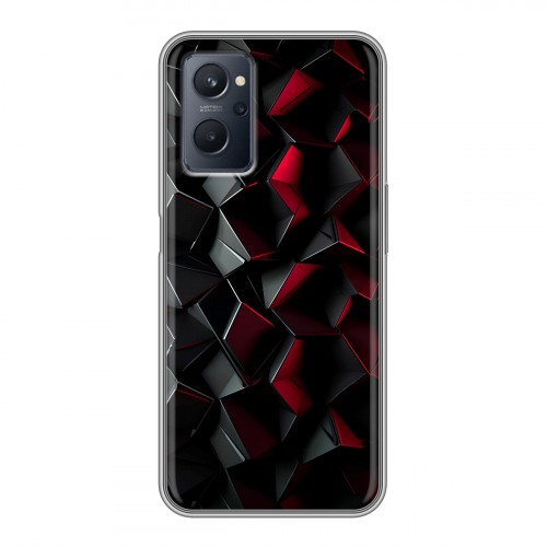 Дизайнерский силиконовый чехол для Realme 9i Абстракция