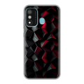 Дизайнерский силиконовый чехол для Itel A27 Абстракция