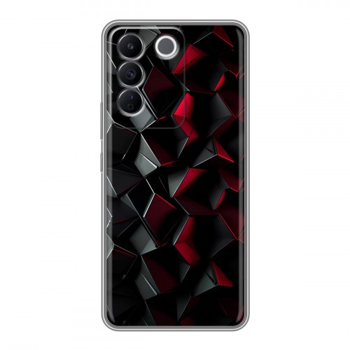 Дизайнерский силиконовый чехол для Vivo V27e Абстракция