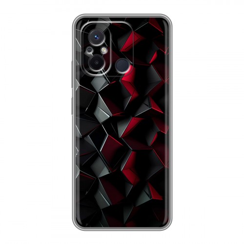 Дизайнерский силиконовый чехол для Xiaomi RedMi 12C Абстракция