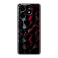 Дизайнерский силиконовый с усиленными углами чехол для Tecno Spark 10 Абстракция