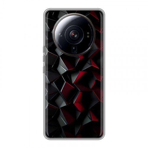 Дизайнерский силиконовый чехол для Xiaomi 12S Ultra Абстракция