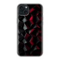 Дизайнерский силиконовый чехол для Iphone 15 Plus Абстракция