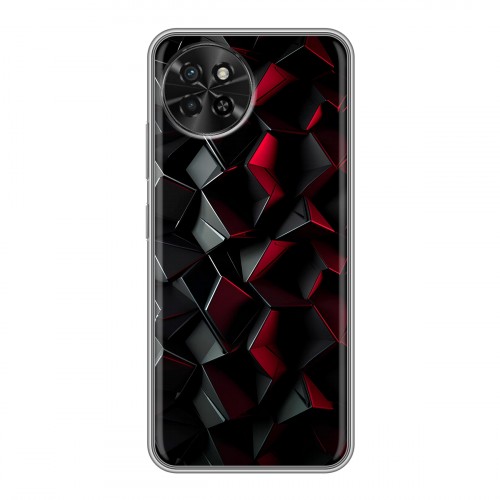 Дизайнерский силиконовый чехол для Itel S23 Абстракция