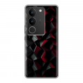 Дизайнерский силиконовый с усиленными углами чехол для Vivo V29 Абстракция