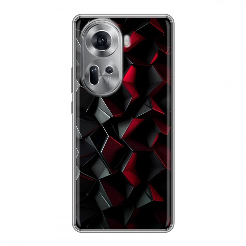 Дизайнерский силиконовый чехол для OPPO Reno 11 Абстракция