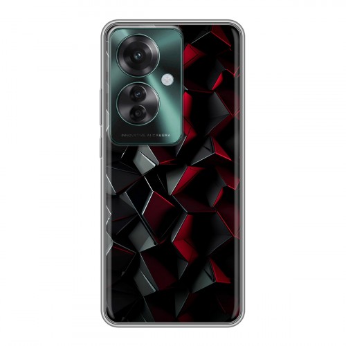 Дизайнерский силиконовый чехол для Oppo Reno 11F Абстракция