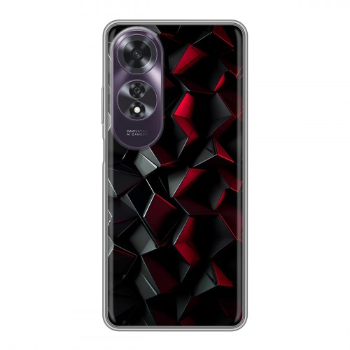 Дизайнерский силиконовый чехол для OPPO A60 Абстракция