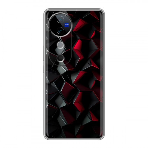 Дизайнерский силиконовый чехол для Vivo V40 5G Абстракция