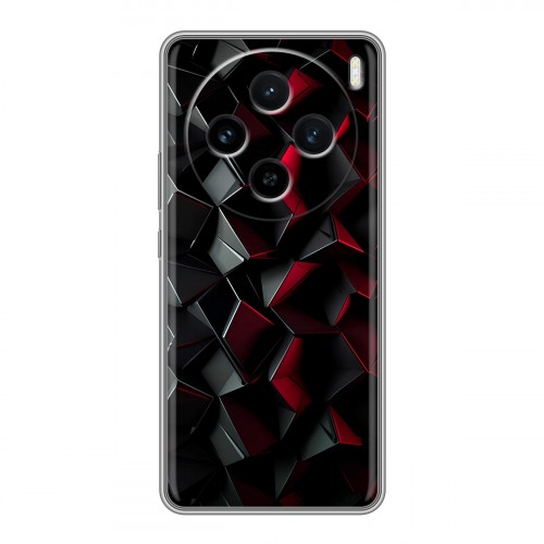 Дизайнерский силиконовый чехол для Vivo X100 Абстракция