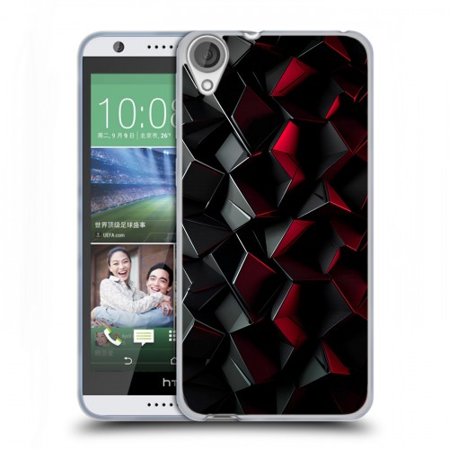 Дизайнерский силиконовый чехол для HTC Desire 820 Абстракция