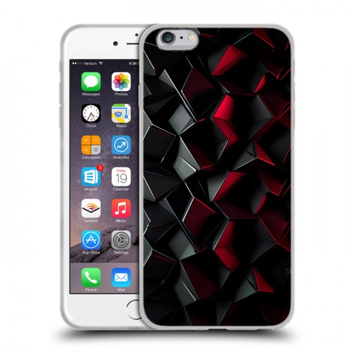 Дизайнерский силиконовый чехол для Iphone 6 Plus/6s Plus Абстракция