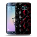 Дизайнерский силиконовый чехол для Samsung Galaxy S6 Edge Абстракция