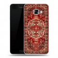 Дизайнерский пластиковый чехол для Samsung Galaxy C5 Ковер