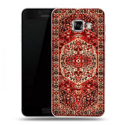 Дизайнерский пластиковый чехол для Samsung Galaxy C5 Ковер