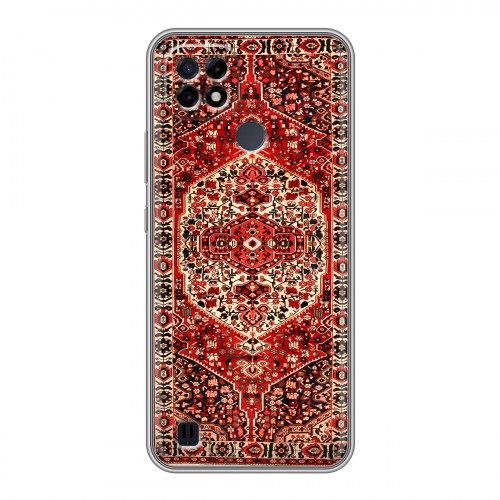 Дизайнерский силиконовый чехол для Realme C21 Ковер