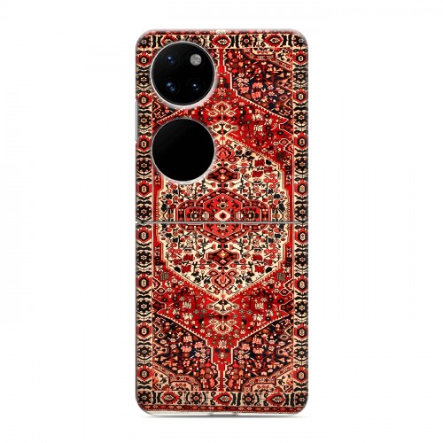 Дизайнерский пластиковый чехол для Huawei P50 Pocket Ковер