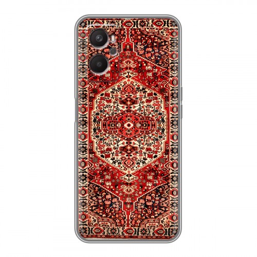 Дизайнерский силиконовый с усиленными углами чехол для OPPO A96 Ковер