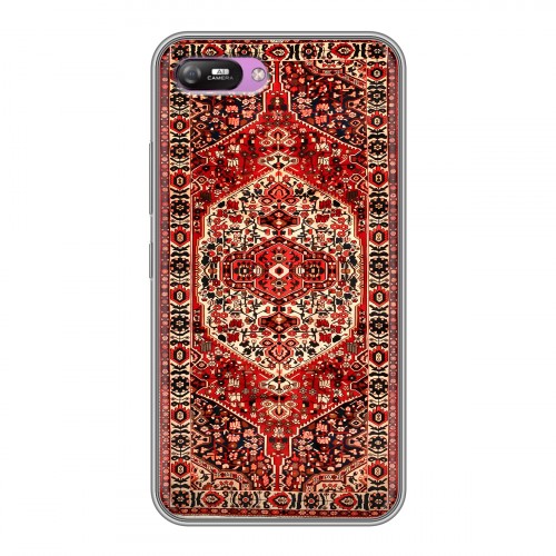 Дизайнерский силиконовый с усиленными углами чехол для Itel A25 Ковер