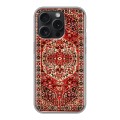 Дизайнерский силиконовый чехол для Iphone 15 Pro Ковер