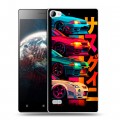 Дизайнерский пластиковый чехол для Lenovo Vibe X2 Гоночные машины
