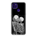 Дизайнерский силиконовый чехол для Lenovo K12 Pro Поцелуй скелетов